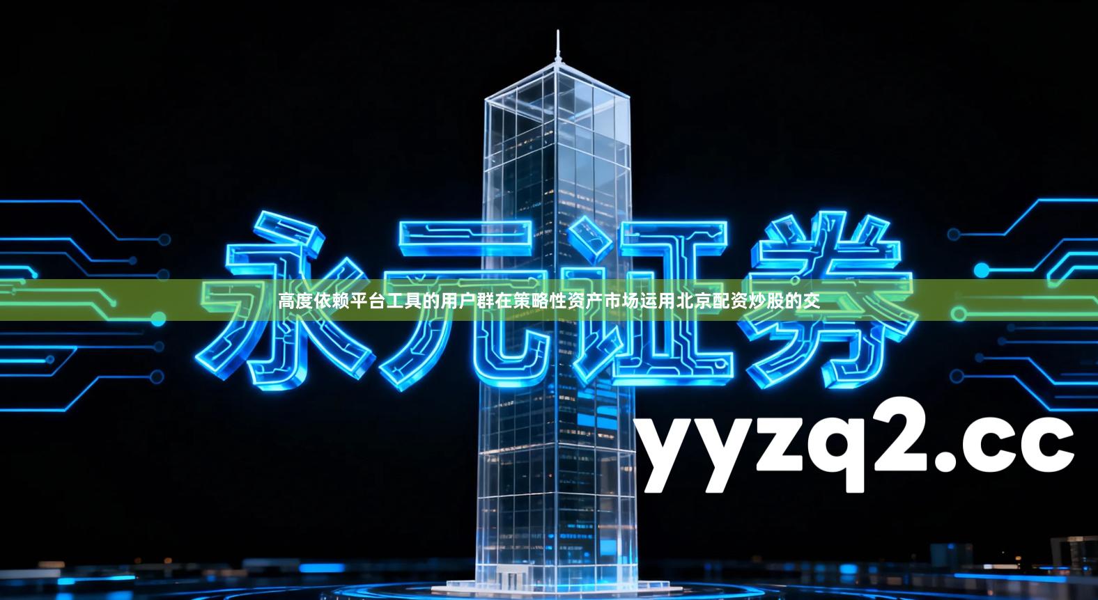 高度依赖平台工具的用户群在策略性资产市场运用北京配资炒股的交